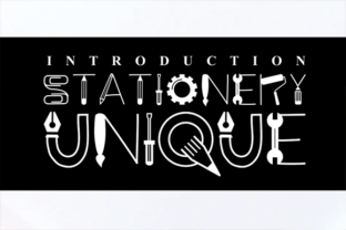 A Designer’s Review of the Stationary Unique Display Font