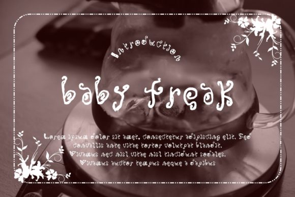 Baby Freak Font: A Friendly Typeface for Business Branding