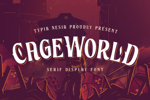 Cageworld: The Handcrafted Font for Making Your Mark