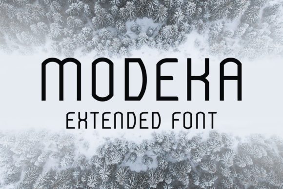 Choosing Modeka Extended for Editorial Design