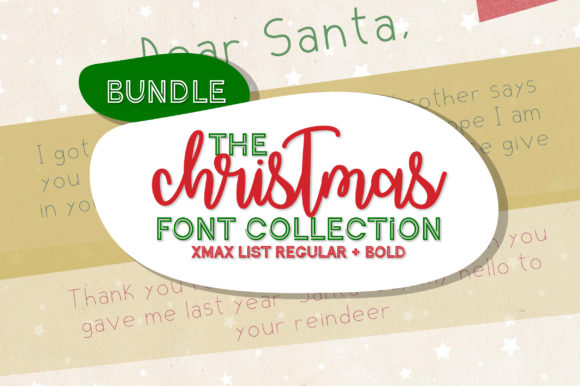 Christmas List: A Festive Typeface for Crafters and Creators