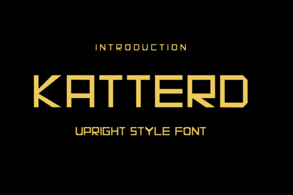 Katterd: A Display Font Built for Digital Impact