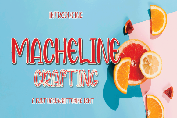 Macheline: A Unique Display Font for Authentic Digital Brands