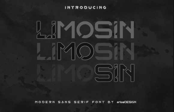 Testing Limosin Font in a Branding Project