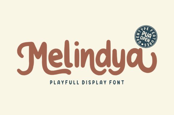 Using the Melindya Font for a Branding Project