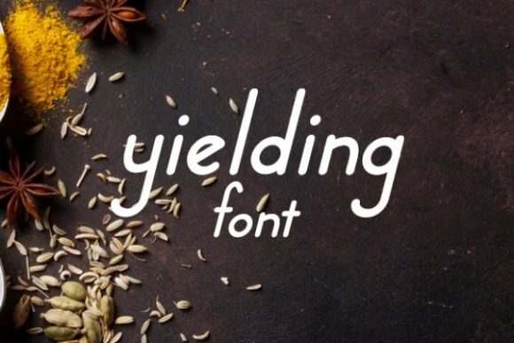 Yielding: A Timeless Display Font for Modern Branding
